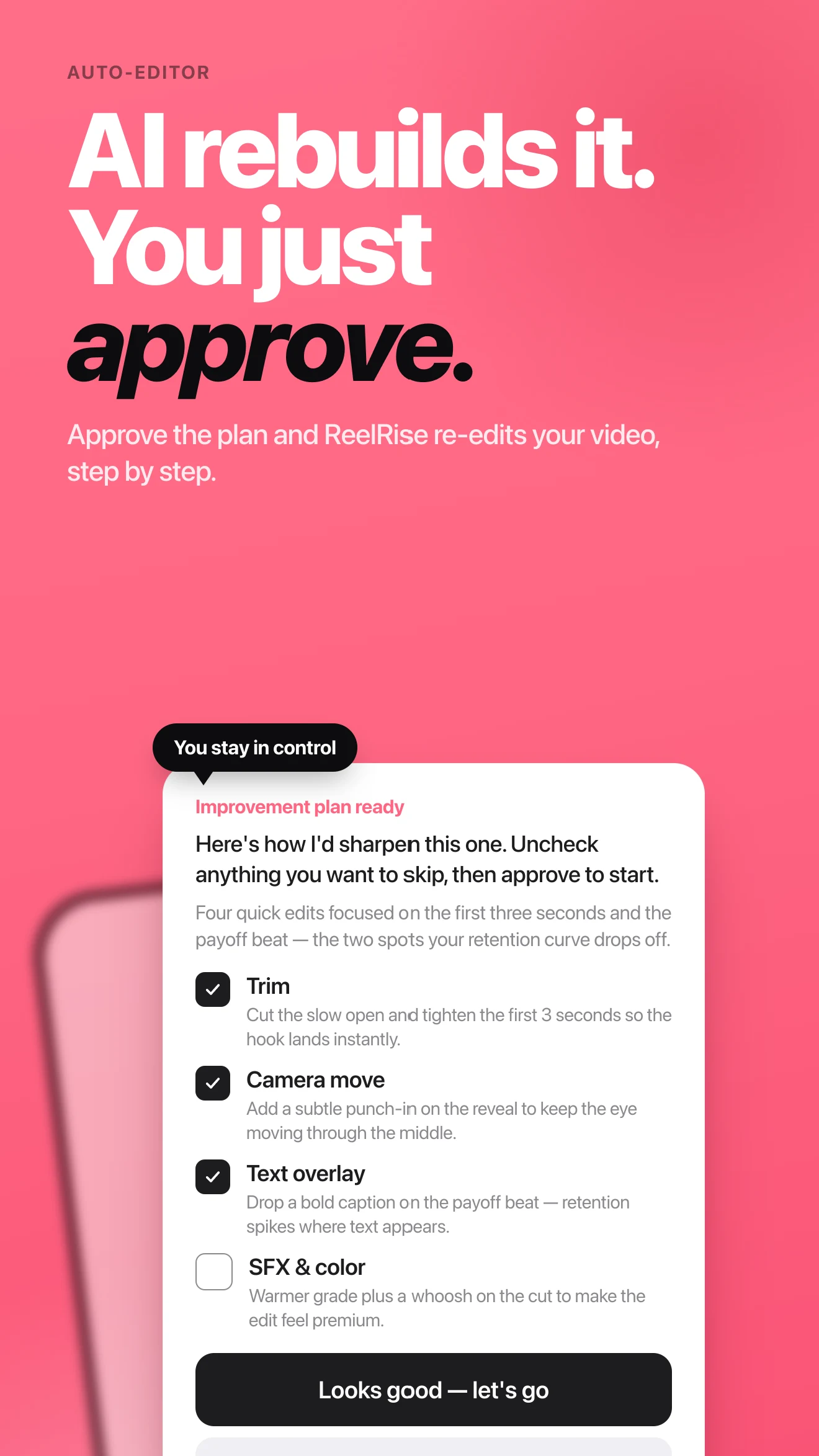 ReelRise: AI to Go Viral screenshot